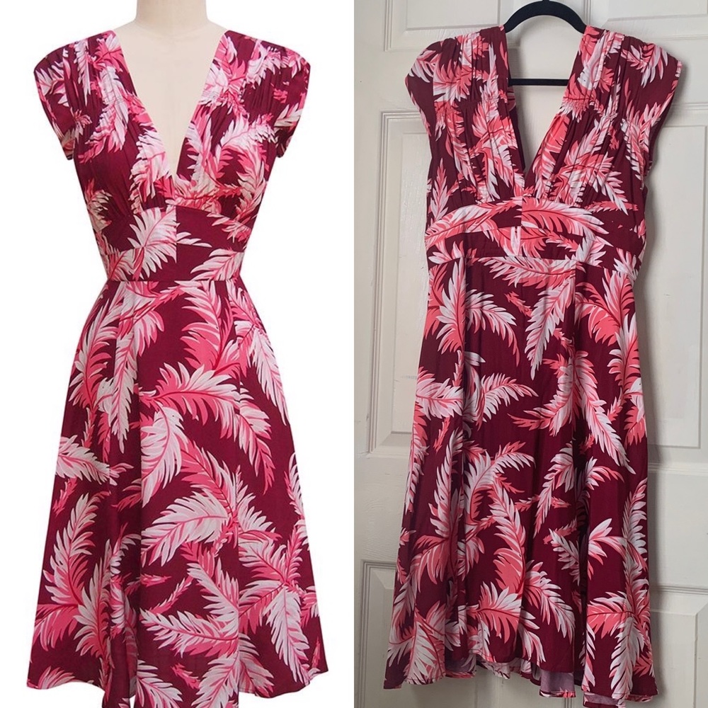 Trashy Diva 1940s dress size 10 Tropical Sangria